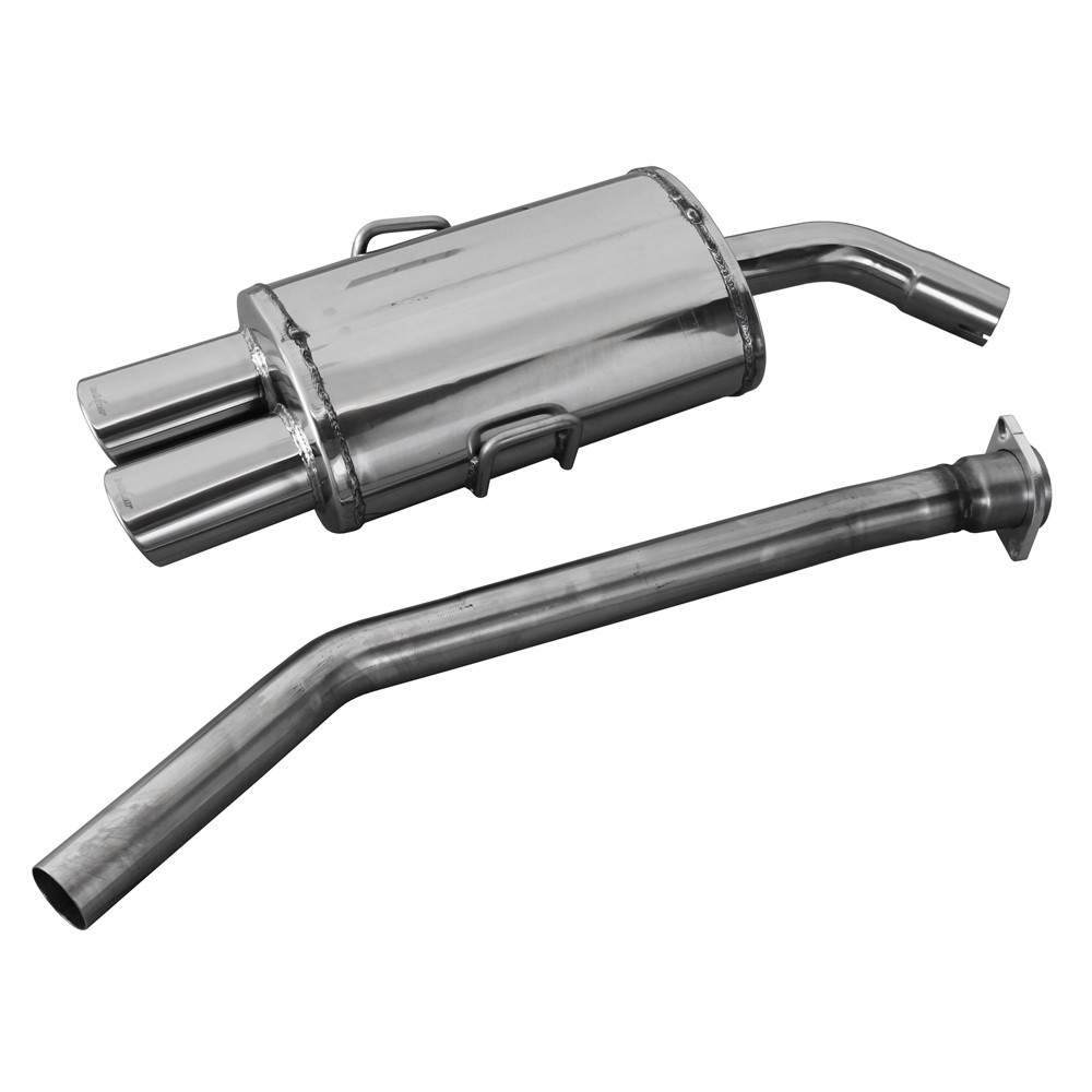 Terminale Scarico Inoxcar BMW 320i E36 2x90x70mm - IC-OVBM0190 - OVBM.01.90 - 3661768615324