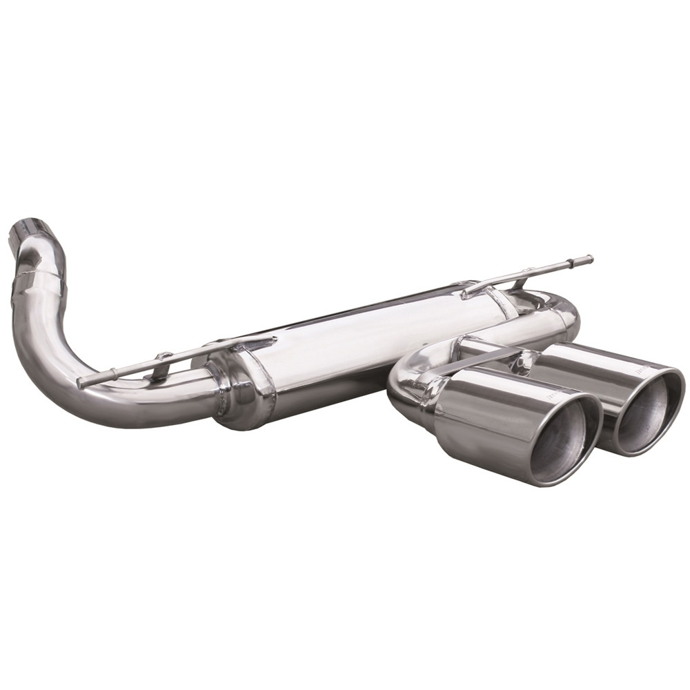 Scarico Inoxcar Silenziatore Terminale Centrale 2X110 X-RACE FORD FOCUS Mk3 (tipo MK3) 2.0T ST (250CV) dopo il 2012 diam 60 - IC-FOFO10XR11 - FOFO.10.XR11 - 3661768121689