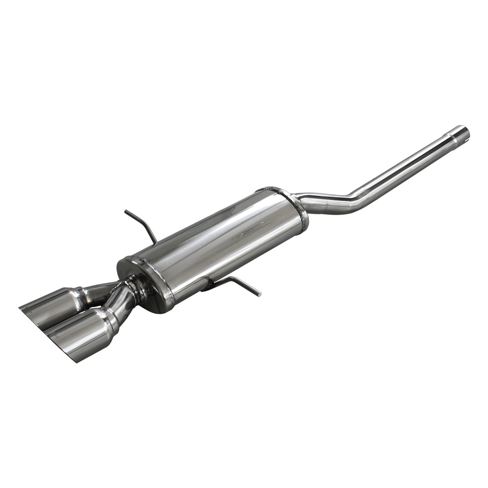 Inoxcar Exhaust Rear Silencer Central 2X80 RACING MINI COOPER 1.6 S (184HP) 2011 diam 55 (Type R56) - IC-MICO17RA - MICO.17.RA - 3661768102572