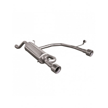 Inoxcar Exhaust Rear Silencer right + left 1X102 ALFA ROMEO MITO 1.4 TB (120HP) after 2009 diam 50