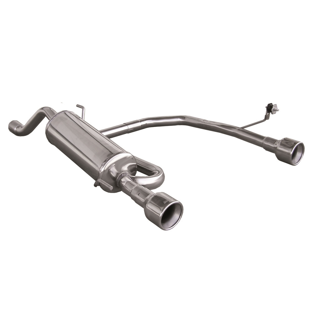 Scarico Inoxcar Silenziatore Terminale destra + sinistra 1X102 ALFA ROMEO MITO 1.4 TB (120CV) dopo il 2009 diam 50 - IC-TWAL09102 - TWAL.09.102 - 3661768364000