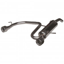 Echappement Inoxcar Silencieux Arrière droit + gauche 1X102 CITROEN C2 1.6 16V VTR 110CV après 2003 diam 45