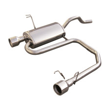Inoxcar uitlaatdemper achter rechts + links 1X102 FIAT PUNTO Type 188 1.2 16V SPORTING 80CV 1999-2003 diam 42 - IC-TWFI02102 - TWFI.02.102 - 3661768364765