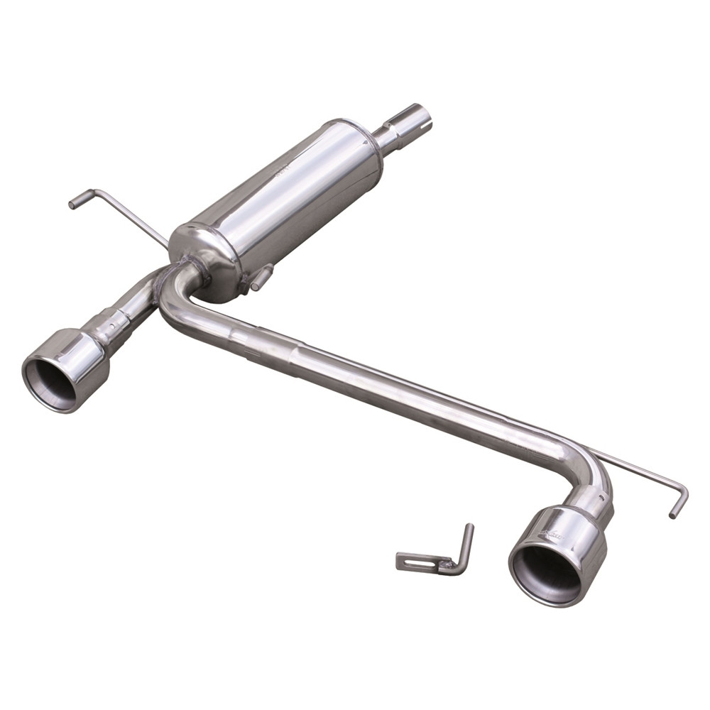 Scarico Inoxcar Silenziatore Terminale destra + sinistra 1X102 OPEL ASTRA H (Tipo GTC) 1.9 CDTi (150CV) dopo il 2005 - IC-TWOP14102 - TWOP.14.102 - 3661768365809