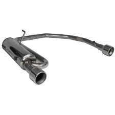 Echappement Inoxcar Silencieux Arrière droit + gauche 1X102 PEUGEOT 206 CC 1.6 HDI 110CV après 2005
