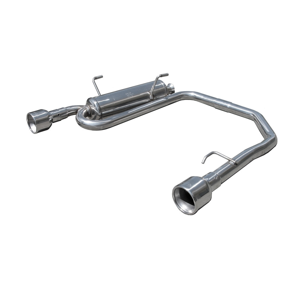 Echappement Inoxcar Silencieux Arrière droit + gauche 1X102 PEUGEOT 206 HDI 1.4 68CV après 2001 - IC-TWPE11102 - TWPE.11.102 - 3661768366295