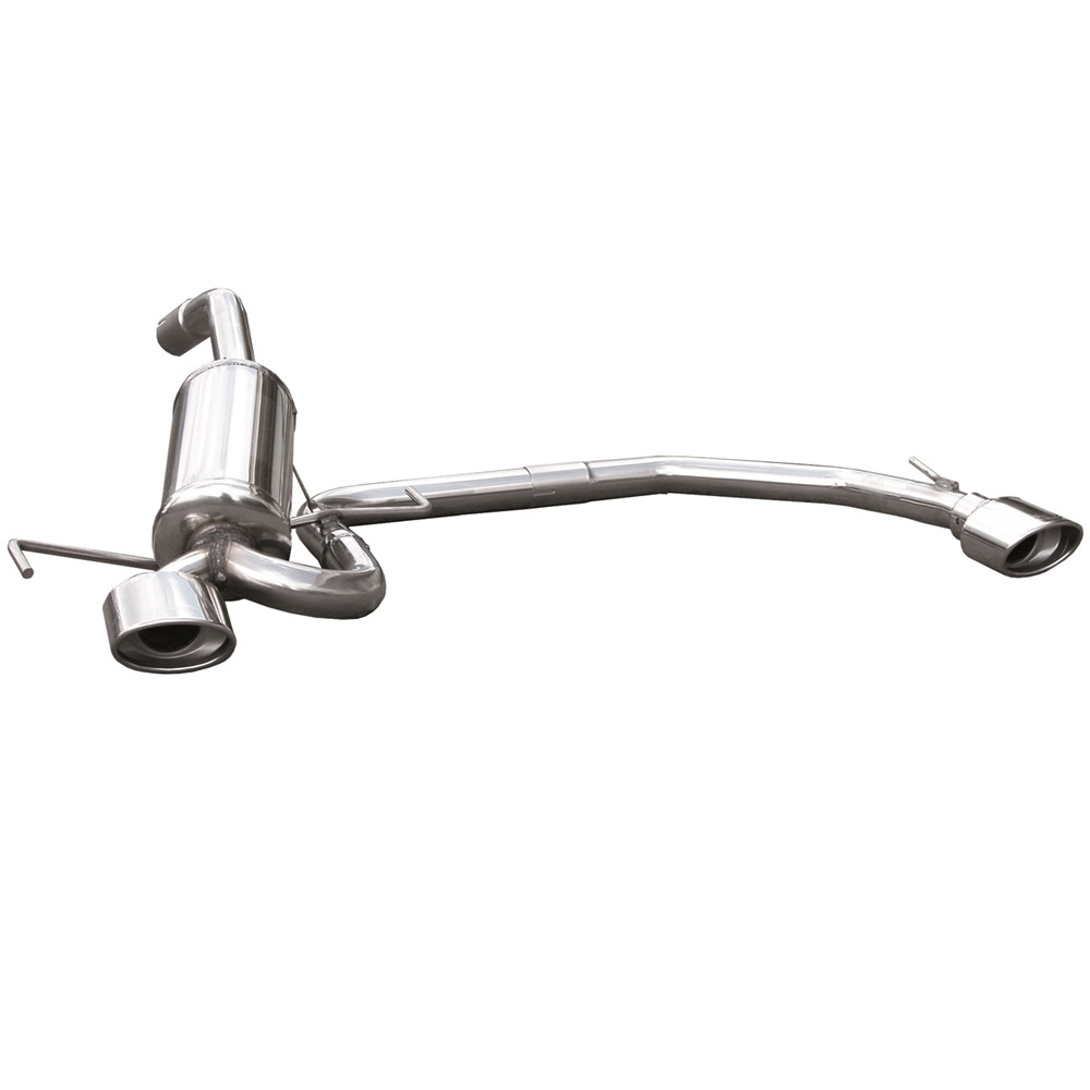 Inoxcar Exhaust Rear Silencer right + left 1X120X80 ALFA ROMEO 147 1.9 JTD (115HP-140HP) 2002-2004 diam 54 - IC-TWAL02120 - TWAL.02.120 - 3661768363942