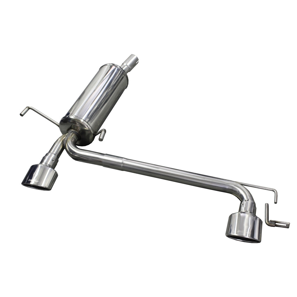 Inoxcar Exhaust Rear Silencer right + left 1X120X80 OPEL ASTRA H (Type GTC) 1.9 CDTi (120HP) after 2005 - IC-TWOP17120 - TWOP.17.120 - 3661768365878