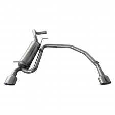 Echappement Inoxcar Silencieux Arrière droit + gauche 1X120X80 SEAT IBIZA Type 6L 1.9 TDI 90CV-110CV / SDI 2002-2006