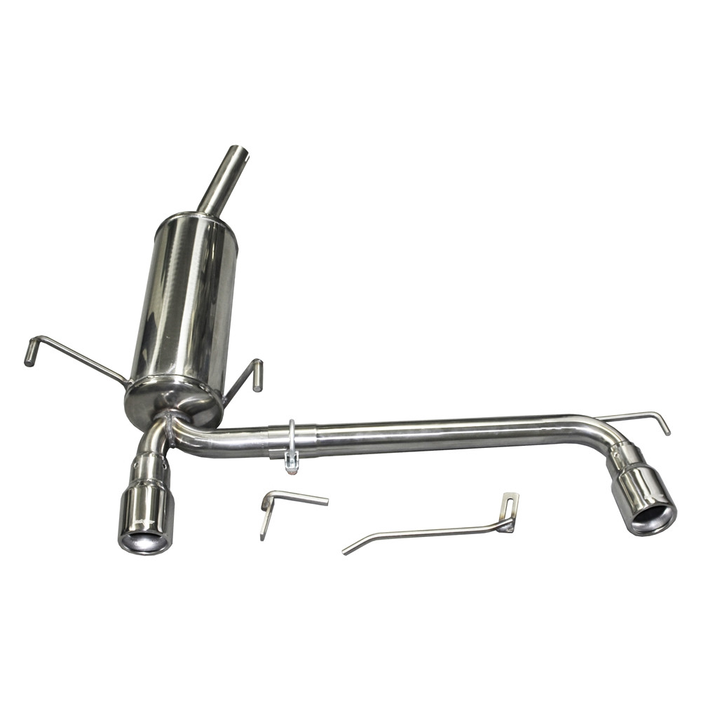 Scarico Inoxcar Silenziatore Terminale destra + sinistra 1X80 OPEL ASTRA H (Tipo GTC) 1.6 16V (115CV) dopo il 2005 - IC-TWOP1280 - TWOP.12.80 - 3661768365700