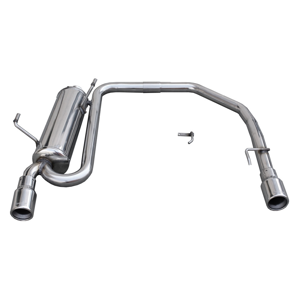 Inoxcar uitlaatdemper achter rechts + links 1X80 PEUGEOT 206 1.4 75CV 2001-2006 - IC-TWPE0480 - TWPE.04.80 - 3661768366127
