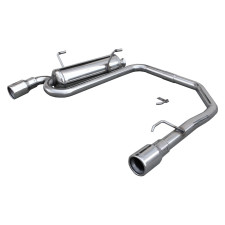 Inoxcar uitlaatdemper achter rechts + links 1X80 PEUGEOT 206 CC 1.6 16V 109HP na 2001 - IC-TWPE0880 - TWPE.08.80 - 3661768366240