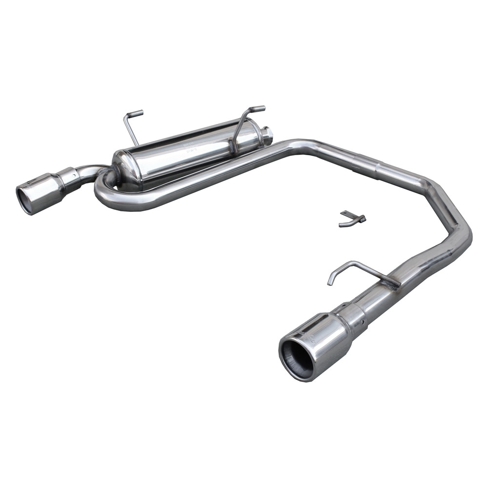 Inoxcar uitlaatdemper achter rechts + links 1X80 PEUGEOT 206 CC 1.6 16V 109HP na 2001 - IC-TWPE0880 - TWPE.08.80 - 3661768366240