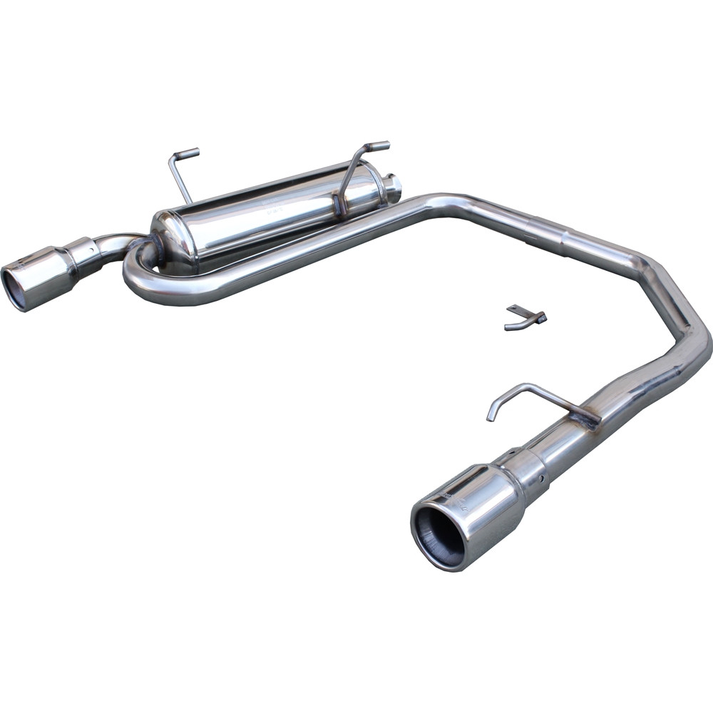 Scarico Inoxcar Silenziatore Terminale destra + sinistra 1X80 PEUGEOT 206 HDI 1.4 (68CV) dopo il 2001 - IC-TWPE1180 - TWPE.11.80 - 3661768366318