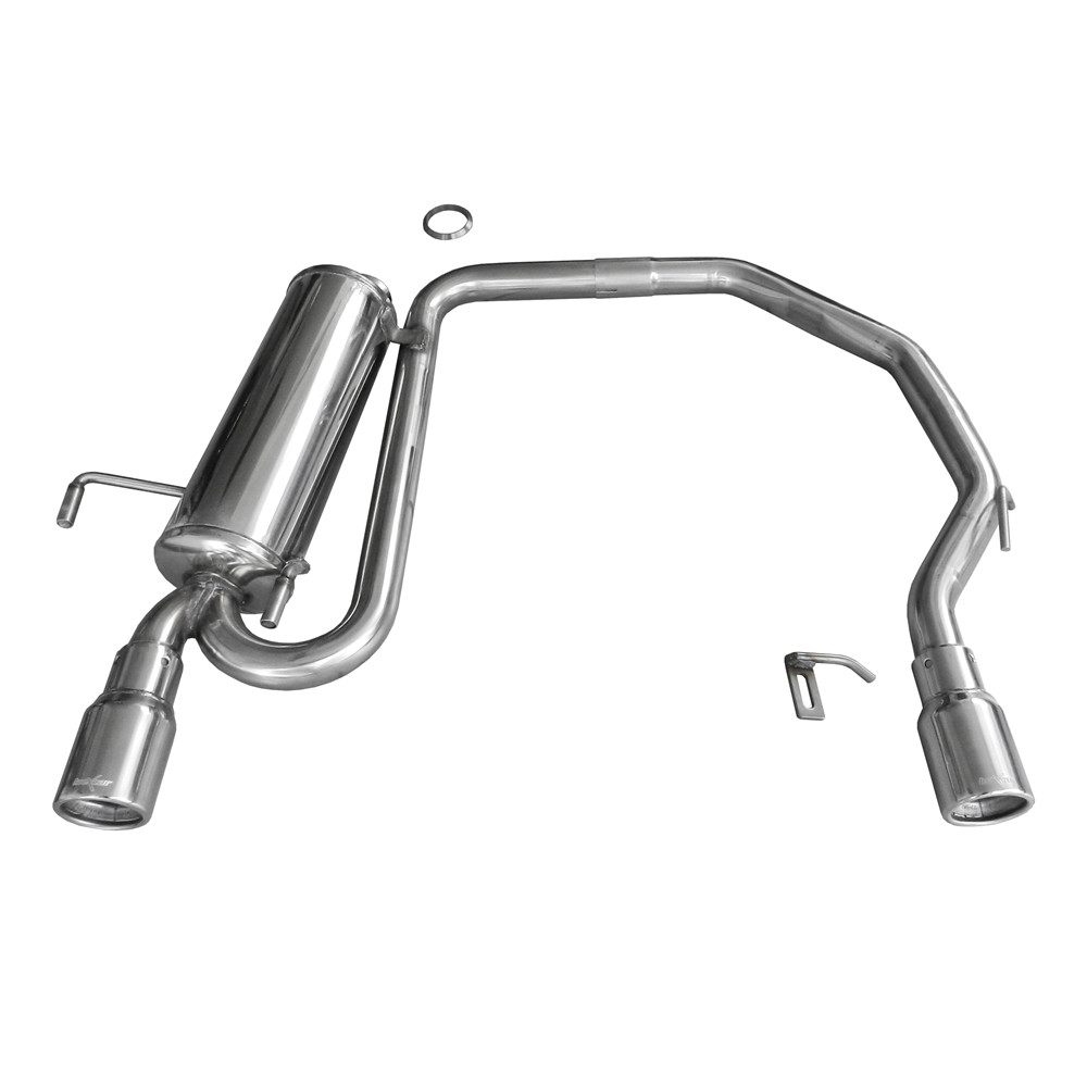 Scarico Inoxcar Silenziatore Terminale destra + sinistra 1X80 PEUGEOT 306 2.0 HDI (90CV) / 1.9 TD (90CV) dopo il 1997 - IC-TWPE2280 - TWPE.22.80 - 3661768366417