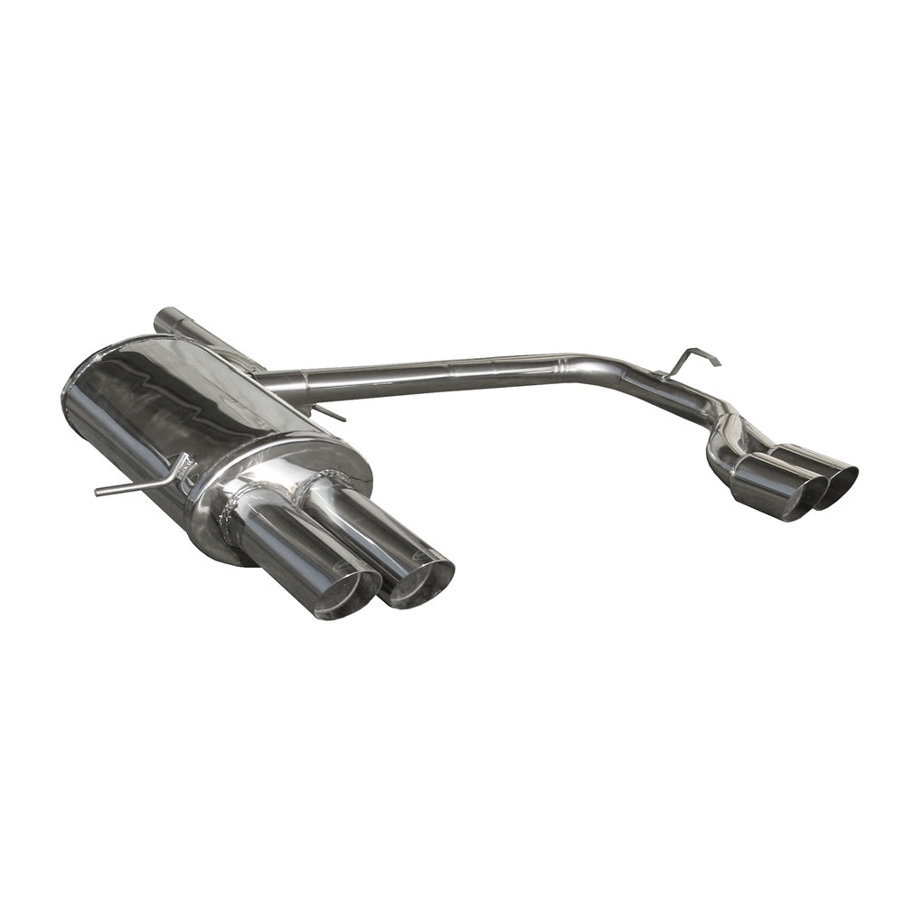 Echappement Inoxcar Silencieux Arrière droit + gauche 2X80 RACING VOLVO XC 90 2.5T 210CV après 2002 - IC-TWVO01RA - TWVO.01.RA - 3661768366783
