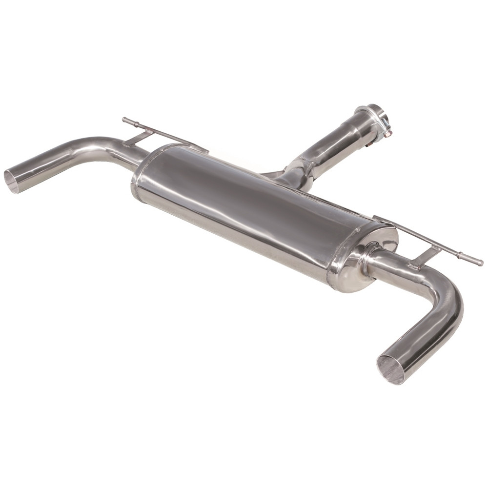 Inoxcar Exhaust Rear Silencer right+left diam54 MINI COUNTRYMAN JOHN WORKS ALL4 1.6 (218HP) after 2013 (Type R60) - IC-MICO1454 - MICO.14.54 - 3661768260142