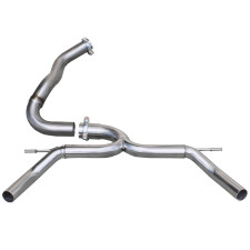 Uitlaat Inoxcar Terminal ss Geluiddemper Achter 1X50 rechts+links RENAULT CLIO 4 RS TROPHY 220 EDC 1.6T 220PK na 2015 - IC-RECL3650 - RECL.36.50 - 3661768398333
