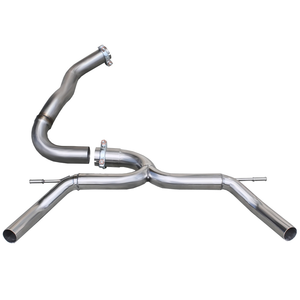 Inoxcar Exhaust Terminal without Rear Silencer 1X50 right+left RENAULT CLIO 4 RS TROPHY 220 EDC 1.6 Turbo (220HP) after 2015 - IC-RECL3650 - RECL.36.50 - 3661768398333