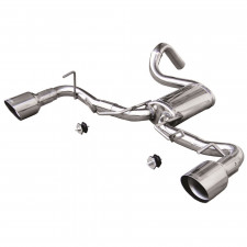 Echappement Inoxcar TRANVERSAL Silencieux Arrière 1X102 RACING droit+gauche ABARTH 595 1.4 TURBO T-JET 160CV après 2012