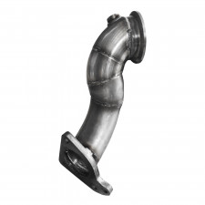 Inoxcar Exhaust Catalyst replacement pipe 1st cat (EURO 5) OPEL CORSA D OPC 1.6 16V TURBO (192HP) after 2007 diam 54,5