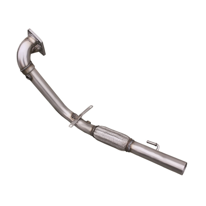Uitlaat Inoxcar Tube Africa Decatalyst met flexibele slang SKODA FABIA Type 5J 1.4 Tsi RS DGS 180HP na 2012 - IC-AFSK - AFSK - 3661768104453