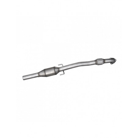 Scarico Inoxcar Tubo Sostituzione Catalizzatore con cata metal sport (con fles) 2°cat E4 OPEL CORSA D OPC 1.6 16V T (192CV) 07+