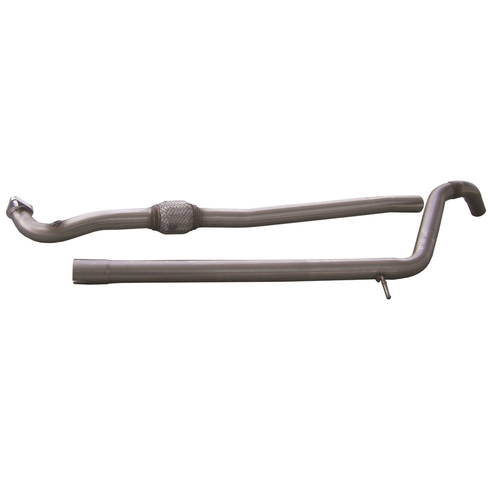 Inoxcar Exhaust Intermediate tube (with flexible) ABARTH 595 1.4 TURBO T-JET (160HP) after 2012 - IC-TC595 - TC595 - 3661768362754