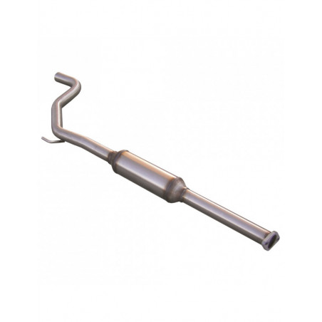 Inoxcar Exhaust Intermediate tube with Silencer ABARTH GRANDE PUNTO 1.4 T-JET (155HP) after 2007 diam 60