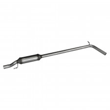 Inoxcar Exhaust Intermediate tube with Silencer AUDI A1 (Type 8X) 1.4 TURBO (122HP) after 2011