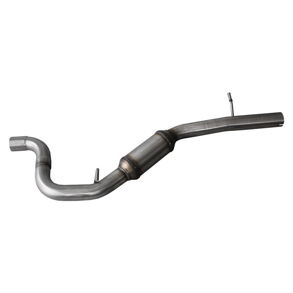 Uitlaat Inoxcar tussenpijp met demper diam63.5 AUDI TT TYPE 8J 3.2 V6 Quattro 250PK na 2006 - IC-TCSTT - TCSTT - 3661768363645