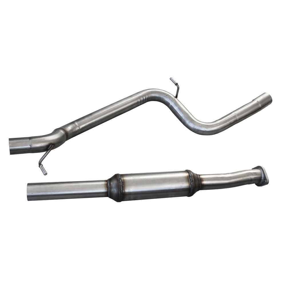 Scarico Inoxcar Tubo Centrale con Silenziatore FORD FOCUS Mk3 (tipo MK3) 2.0T ST (250CV) dopo il 2012 diam 60 - IC-TCSFO01 - TCSFO.01 - 3661768363447