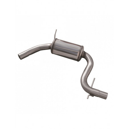 Inoxcar Exhaust Intermediate tube with Silencer SEAT LEON II (Type 1P) 2.0 TSI CUPRA (240HP) after 2006 diam 65