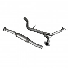 Echappement Inoxcar Tube Intermédiaire avec Silencieux SUBARU IMPREZA 4WD 2.5T WRX STi 10MY 300CV 2010-2013 diam 70