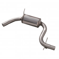 Inoxcar Exhaust Intermediate tube with Silencer VOLKSWAGEN MAGGIOLINO 2.0 TFSI (200HP) after 2012 diam 65