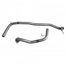 Inoxcar direct central pipe Honda Civic Type-R 2.0 310cv 2015 on