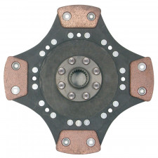 Disque d'embrayage BRATEX 4 patins métal fritté rigidePorsche 924