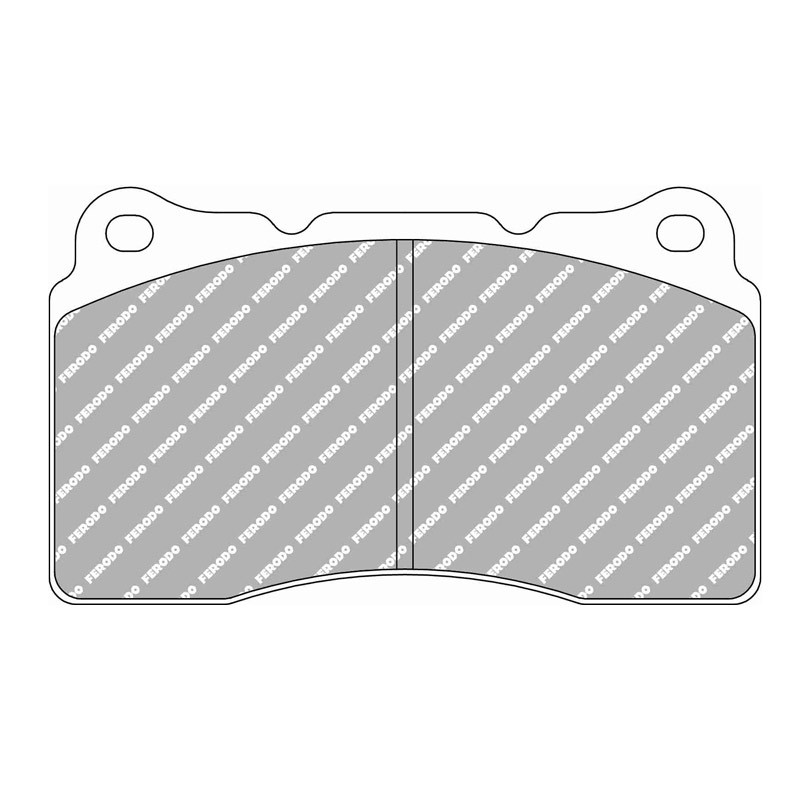 Pastiglie di Freno Ferodo DS2500 Anteriore Renault Megane RS3 / Mitsubishi Evo 5 / 6 - F-CP1334W - FCP1334W - 3661768636336