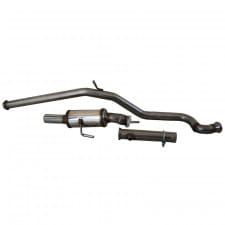 Ligne Groupe N Inox Inoxcar 63mm Peugeot 206 RC 177ch