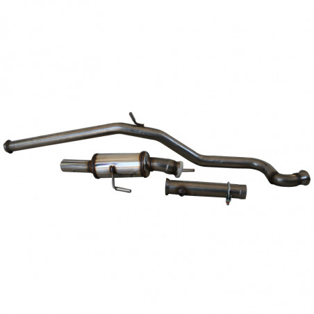 Linea Gruppo N Inox Inoxcar 63mm Peugeot 206 RC 177ch