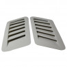 Fiber Hood Air Intake 49X20cm (X2)