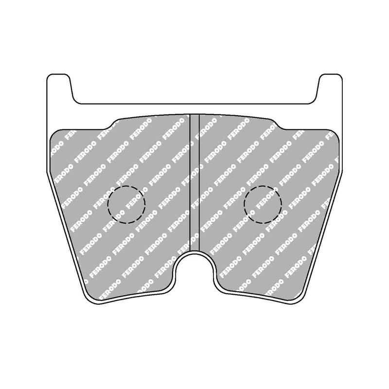 Ferodo DS1.11 remblokken voor AUDI RS3 quattro 03.15 - remklauw BREMBO - F-CP1664W - FCP1664W - 3661768726006