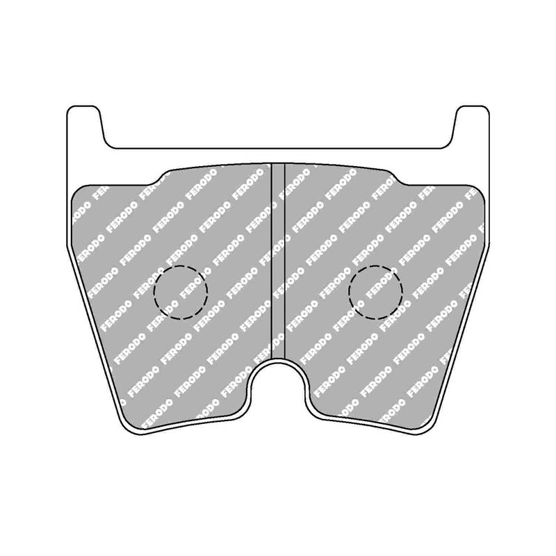Ferodo DS2500 Front Brake Pads Audi RS6 / Lamborghini Gallardo - F-CP1664W - FCP1664W - 3661768726006