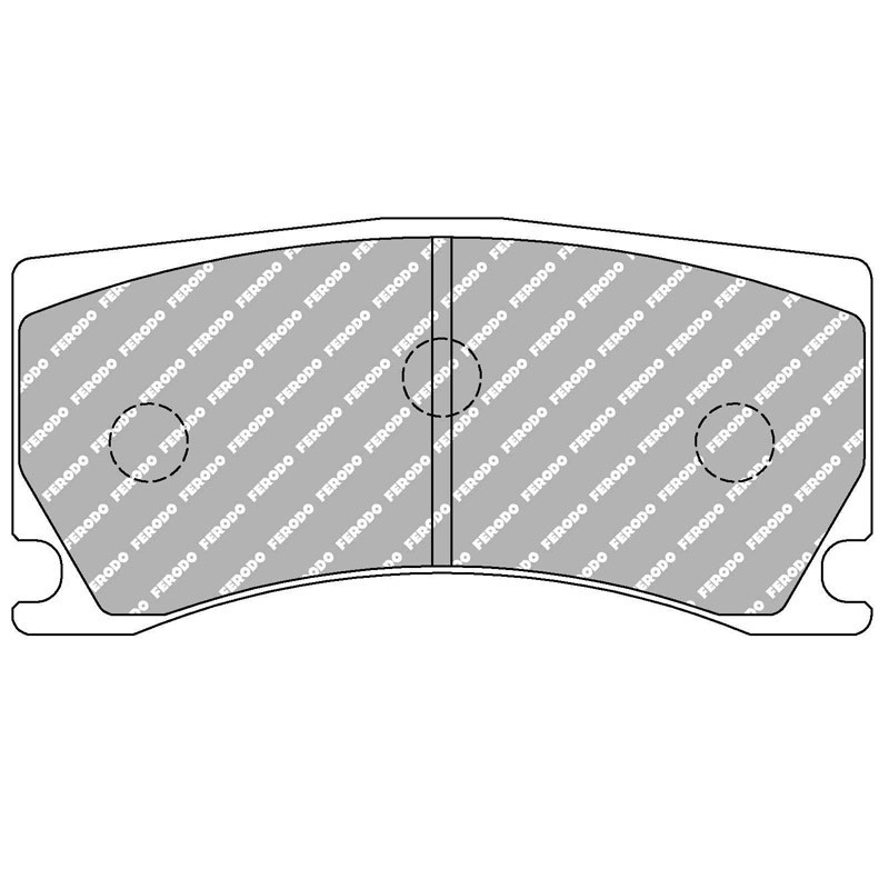 Ferodo DSUNO remblokken voor Peugeot 308 1.6 GTi 270 272 pk / RCZ R Alcon remklauw - F-RP3135Z - FRP3135Z - 3661768748831