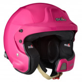 Casco Stilo WRC DES Fibra Hans Rally SA15 rosa - Gt2i