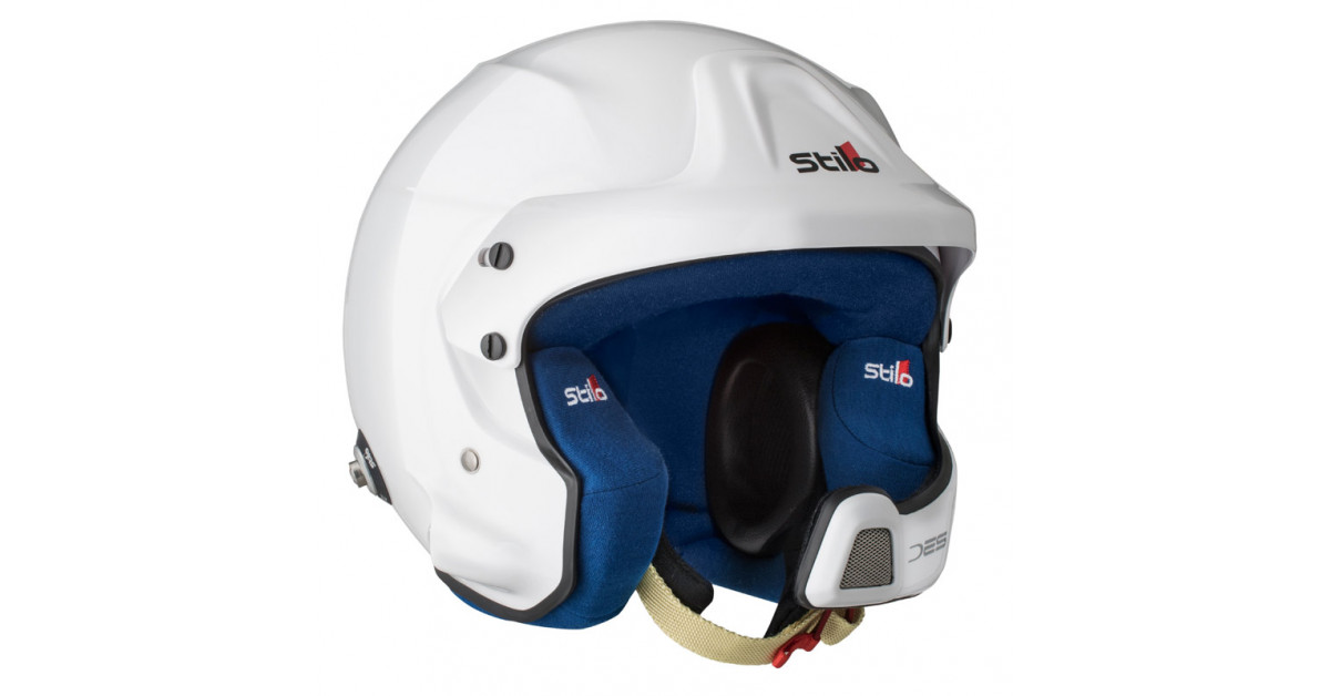 Casco Stilo WRC DES Composito Hans Rally SA15 bianco - Gt2i