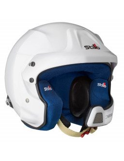 Stilo WRC DES Composite Helmet Hans Rally SA15 white - Gt2i