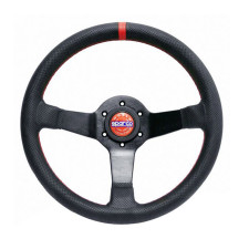 Sparco Champion Tulip Lederen Stuur Zwart - 015R330CHAMPION - 015R330CHAMPION - 8033280067489