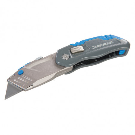 Couteau rétractable pliable