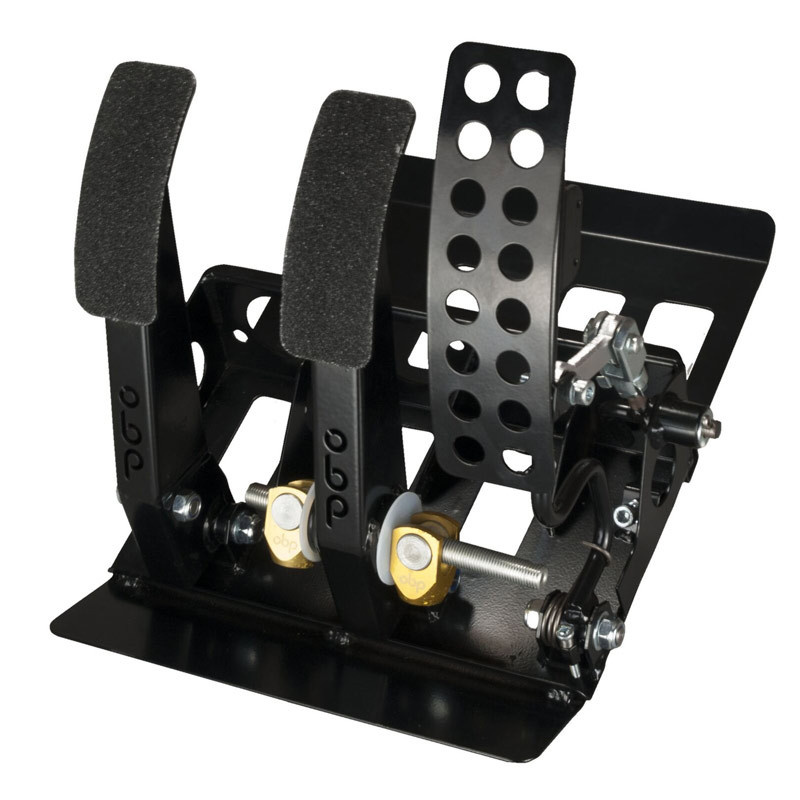 Pedalbox OBP 3 pedalen hydraulische koppeling vloermontage - OBP-XY002 - OBPXY002 - 3661768576656